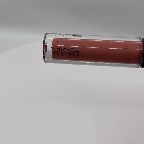 Mac Lipglass Lipgloss Glass Half Full .1 OZ / 3.1 M full size New Discontinued - Picture 2 of 4